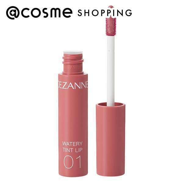 セザンヌ「セザンヌ ウォータリーティントリップ 01 ナチュラルピンク」|リップメイク|その他