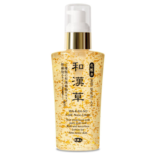  「旅美人 和漢草 ゴールドナノローション 120mL 本体 (120ml)」|化粧水|その他