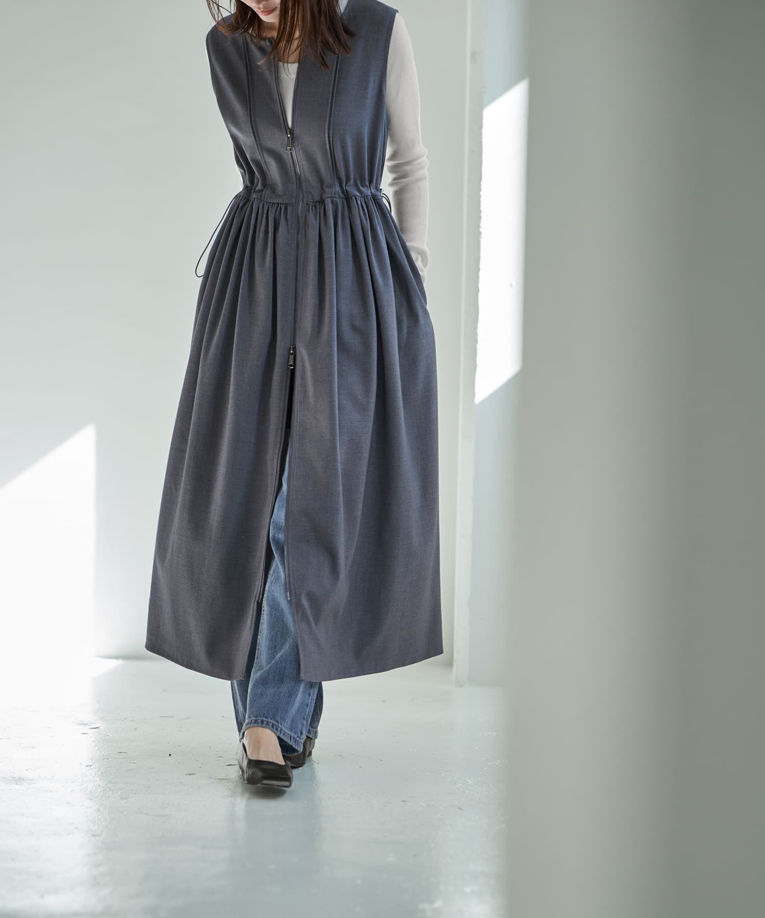 STYLE DELI「ダブルファスナージャンパースカート」|ワンピース|