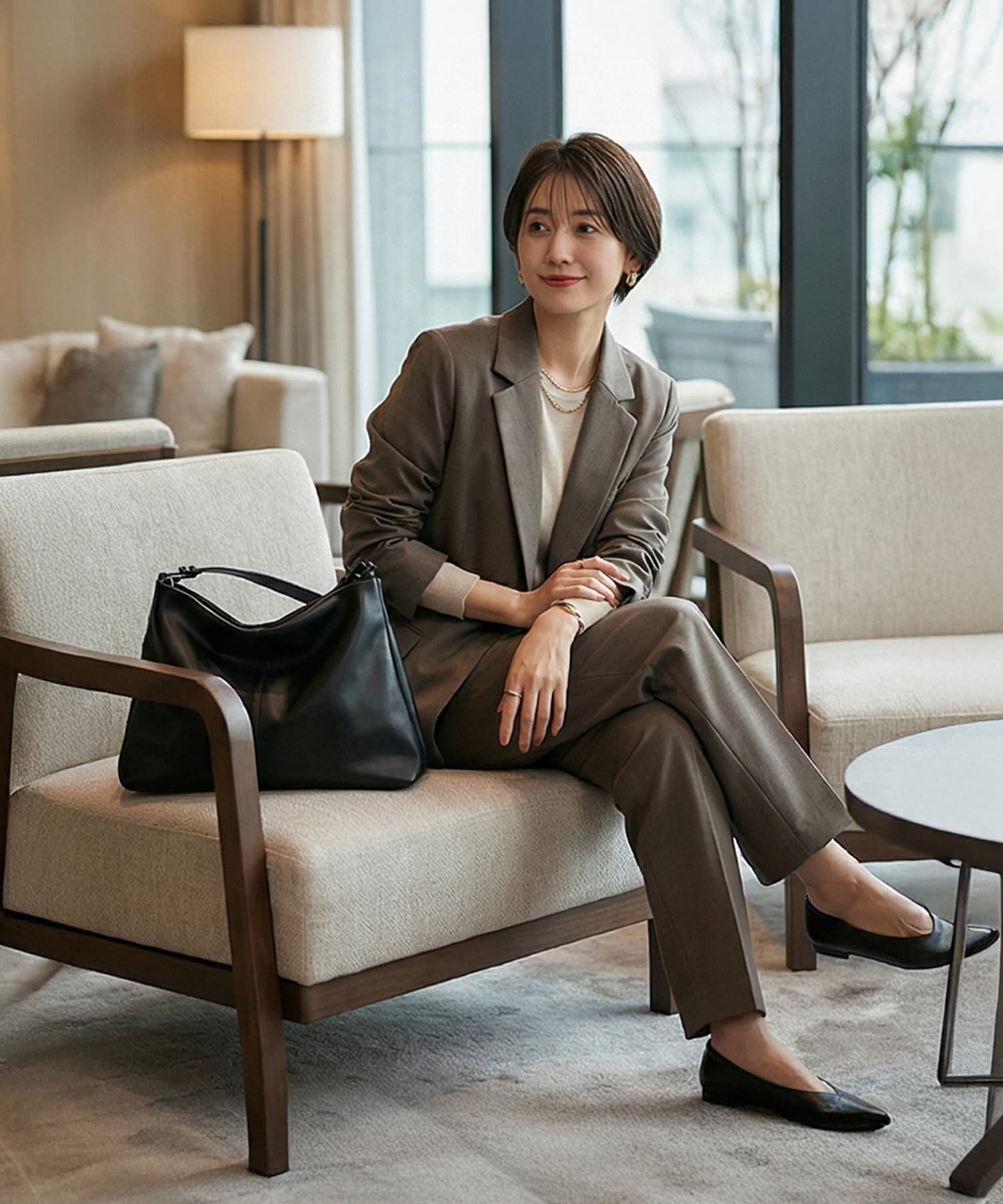 STYLE DELI「【DELI by】エフォートレスリアルレザーワンショルダーバッグ」|ショルダー・メッセンジャー|