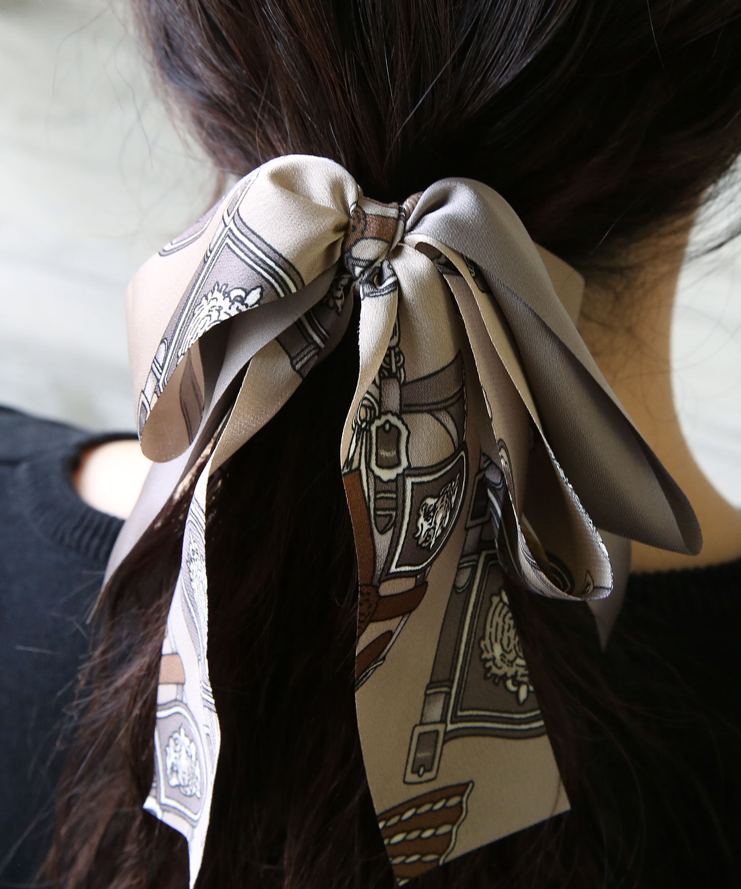 colleca la「レイヤード スカーフリボン バナナクリップ」|その他|