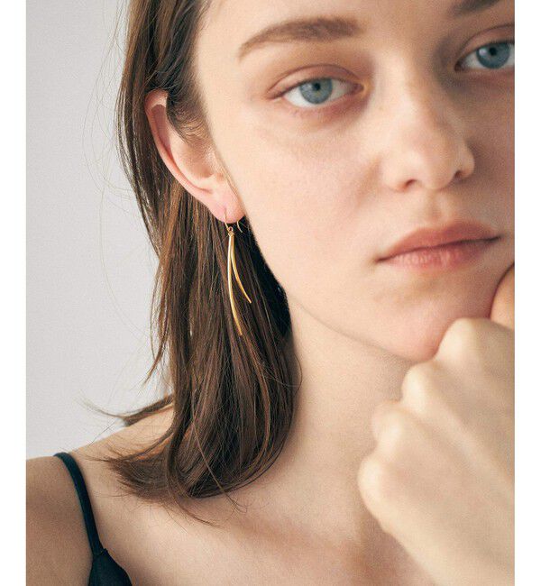 ete「ダブルライン ピアス」|ピアス|