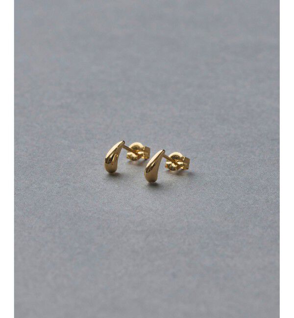 ete「K10YG ドロップ ピアス」|ピアス|