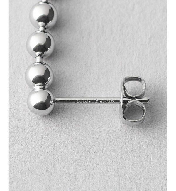Jouete「ピアス ボールチェーン」|ピアス|