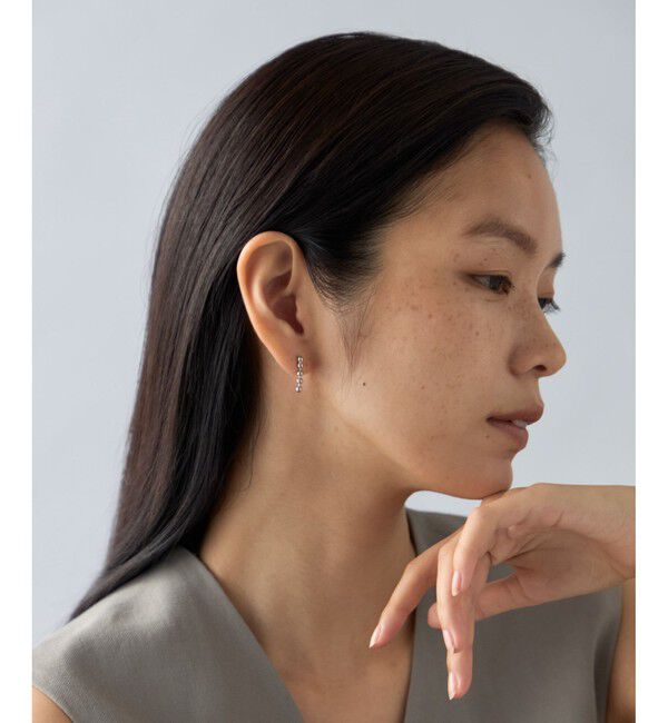 Jouete「ピアス ボールチェーン」|ピアス|