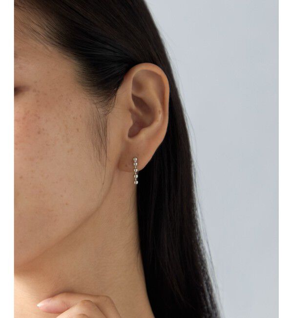 Jouete「ピアス ボールチェーン」|ピアス|