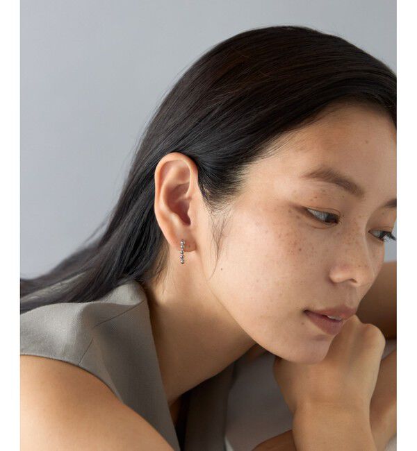 Jouete「ピアス ボールチェーン」|ピアス|