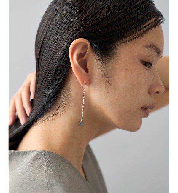 Jouete「ピアス ラブラドーライト」|ピアス|