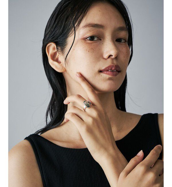 Jouete「[フォークリング] モスアゲート」|リング|