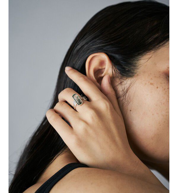 Jouete「[フォークリング] モスアゲート」|リング|