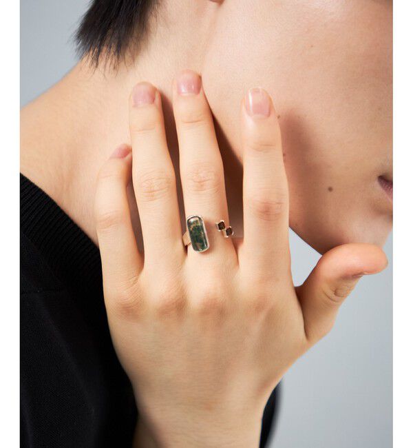 Jouete「[フォークリング] モスアゲート」|リング|