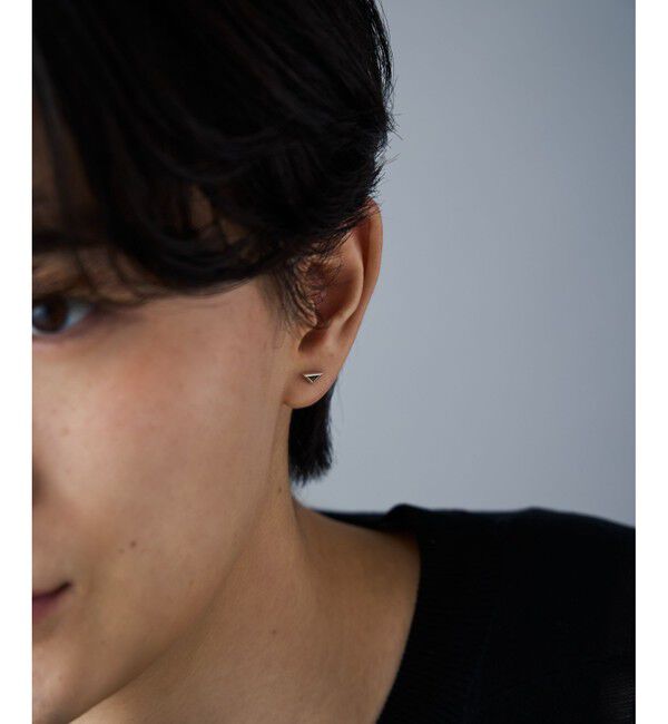 Jouete「[WEB LIMITED] バースデーピアス トライアングル /1月・2月・3月・4月・6月・8月・10月・11月・12月」|ピアス|