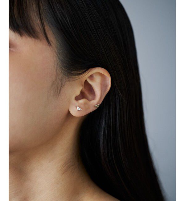 Jouete「[WEB LIMITED] バースデーピアス トライアングル /1月・2月・3月・4月・6月・8月・10月・11月・12月」|ピアス|