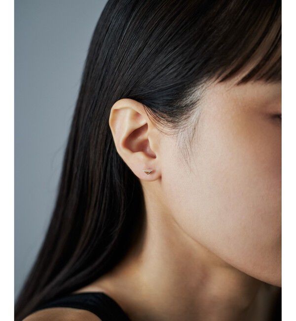 Jouete「[WEB LIMITED] バースデーピアス トライアングル /1月・2月・3月・4月・6月・8月・10月・11月・12月」|ピアス|