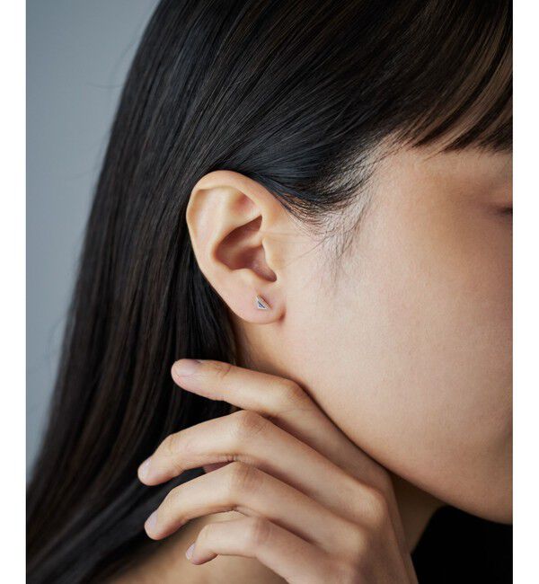 Jouete「[WEB LIMITED] バースデーピアス トライアングル /1月・2月・3月・4月・6月・8月・10月・11月・12月」|ピアス|