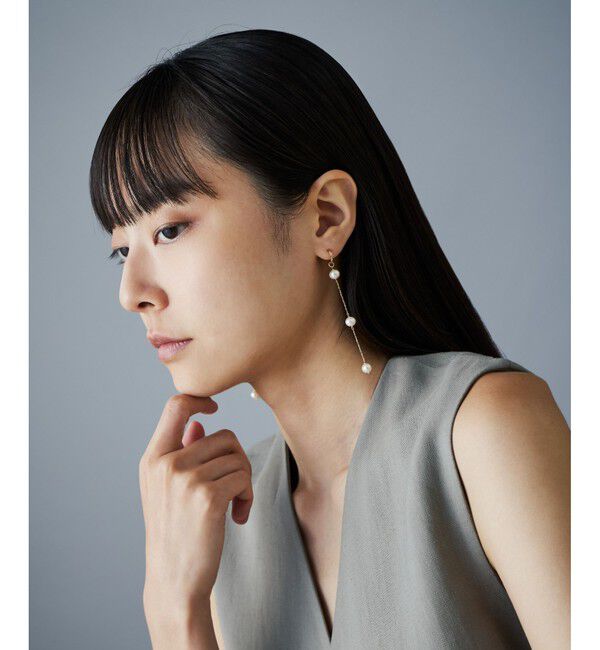 Jouete「イヤリング パール ステーション」|イヤリング|