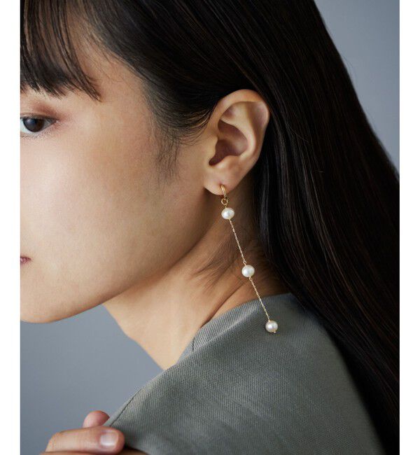 Jouete「イヤリング パール ステーション」|イヤリング|