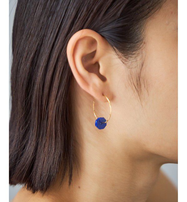 Jouete「ピアス ラピスラズリ」|ピアス|