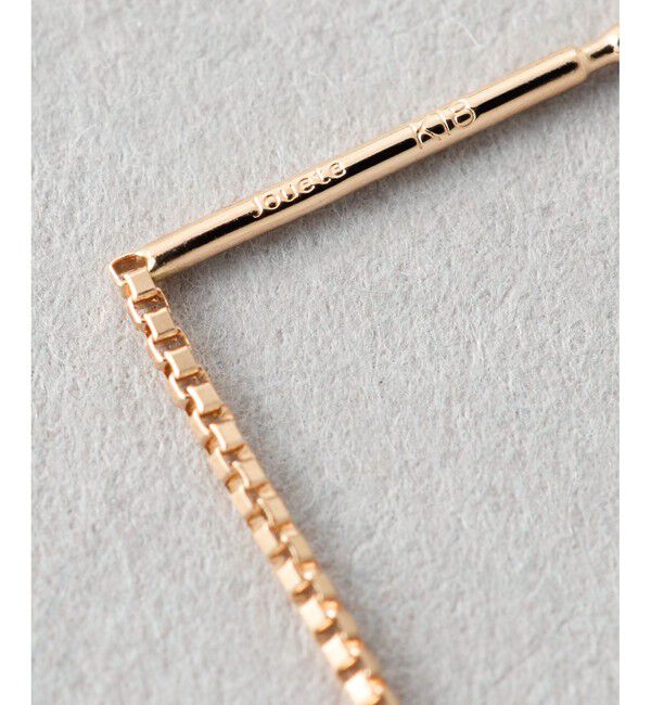 Jouete「K18 ピアス ダイヤモンド」|ピアス|