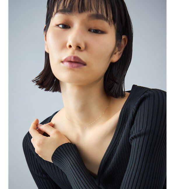 Jouete「K18 ネックレス ダイヤモンド」|ネックレス|