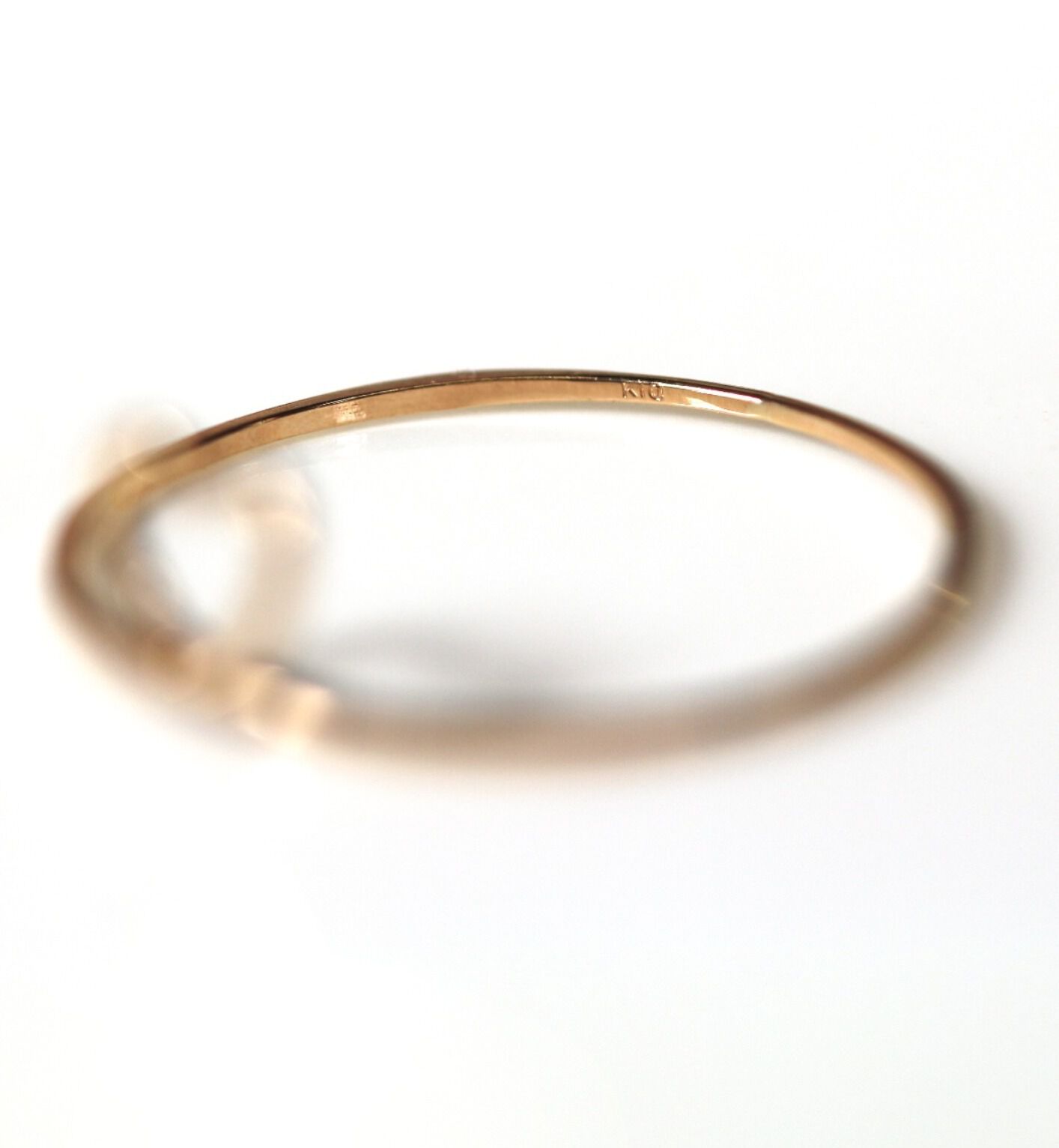  「ゴールド ハート リング  | K10YG」|リング|