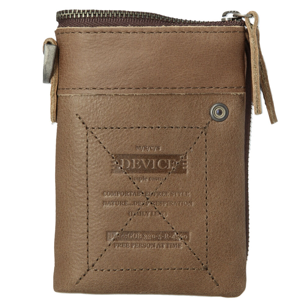 BACKYARD FAMILY「財布 メンズ 二つ折り カードがたくさん入る 通販 ファスナー 二つ折り財布 大容量 ポケット」|財布|ブラウン2