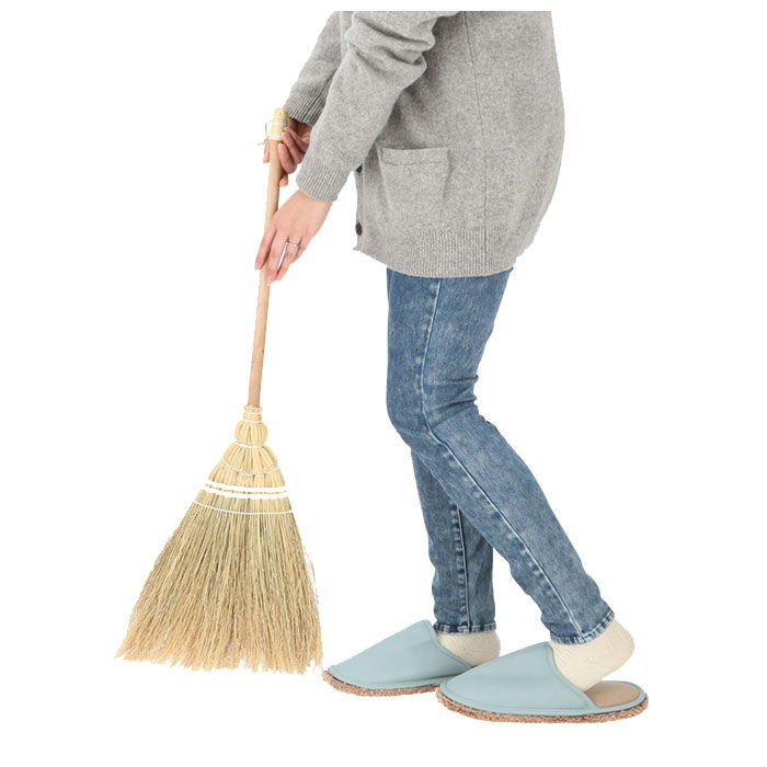 BACKYARD FAMILY「ほうき 室内 通販 ショート ホウキ  掃除グッズ 掃除 かわいい 可愛い Broom ブルーム」|その他|