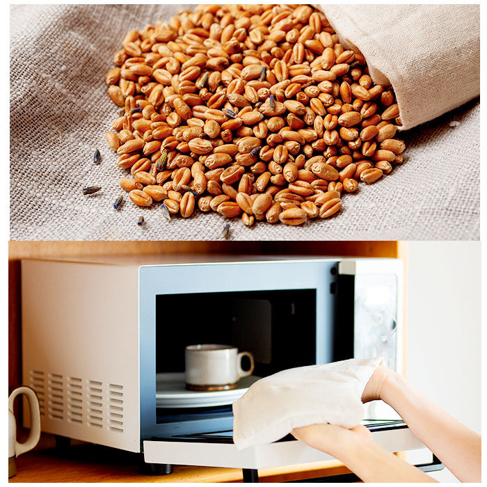 BACKYARD FAMILY「ネックピロー レンジ 通販 クリッパン 北欧 ネックウォーマー ラベンダー ウォッシュドリネン 首」|アイケア|