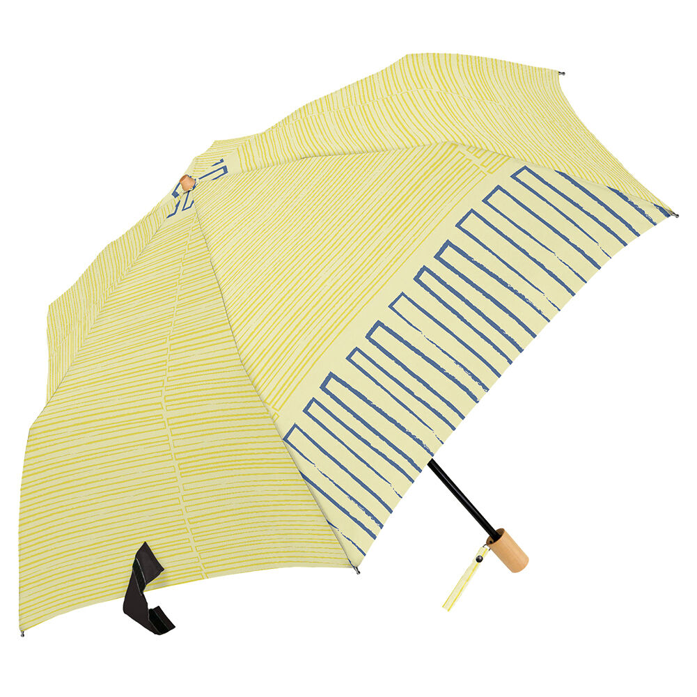 BACKYARD FAMILY「折りたたみ傘 通販 レディース 軽量 ケース おしゃれ 55cm かわいい グラスファイバー骨 」|傘|イエロー1