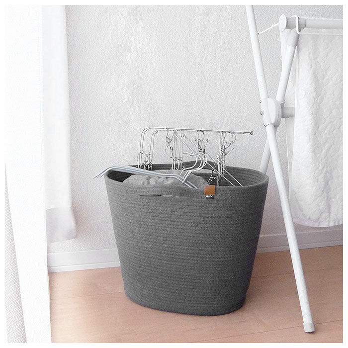 BACKYARD FAMILY「バスケット かご 通販 おしゃれ 収納 シンプル ロープバスケット 大きい 深型 モダン シンプル」|その他|