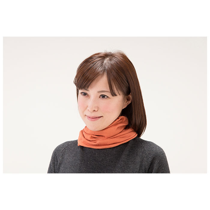 BACKYARD FAMILY「ネックウォーマー レディースシルク 通販 綿 シルク マスク ガーゼ 洗える おしゃれ あったか」|その他|