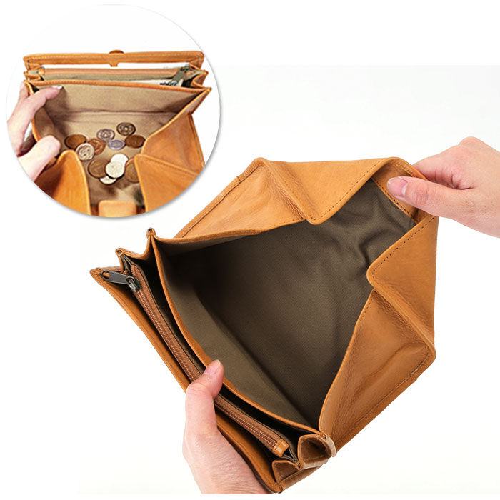 BACKYARD FAMILY「fes フェス カウレザー 長財布 通販 レディース ブランド 本革 大容量 ギャルソンタイプ」|財布|