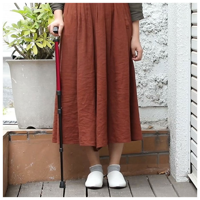 BACKYARD FAMILY「杖 折りたたみ 通販 おしゃれ 折り畳み 女性 男性 丈夫 ステッキ 愛杖 ポケットステッキ」|その他|