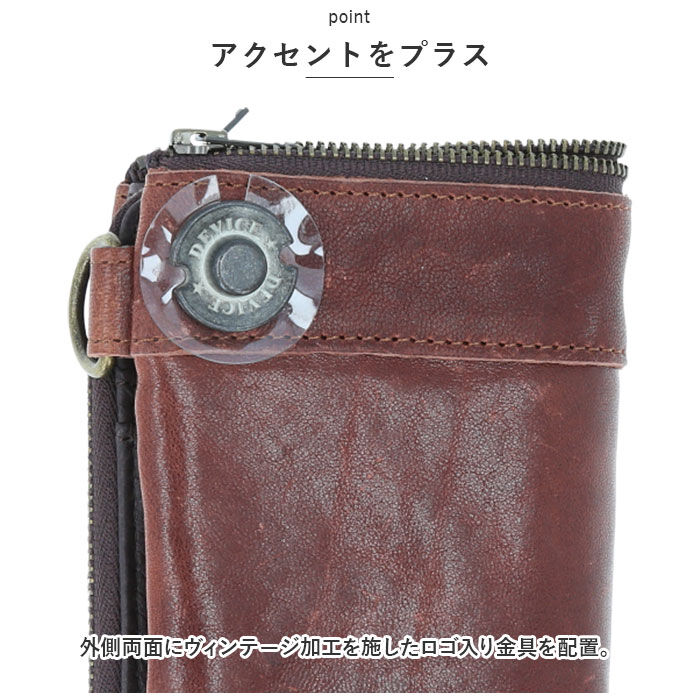 BACKYARD FAMILY「DEVICE デバイス 二つ折り 財布 メンズ 通販 二つ折り財布 2つ折り財布 折り財布 財布」|財布|
