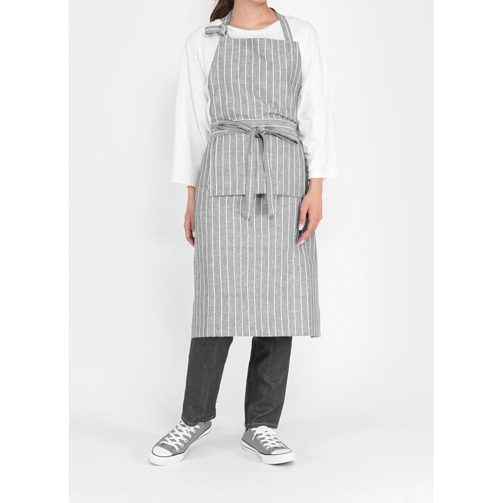 BACKYARD FAMILY「エプロン おしゃれ 大人 通販 カフェエプロン ロングエプロン ワークエプロン S+」|その他|グレー1