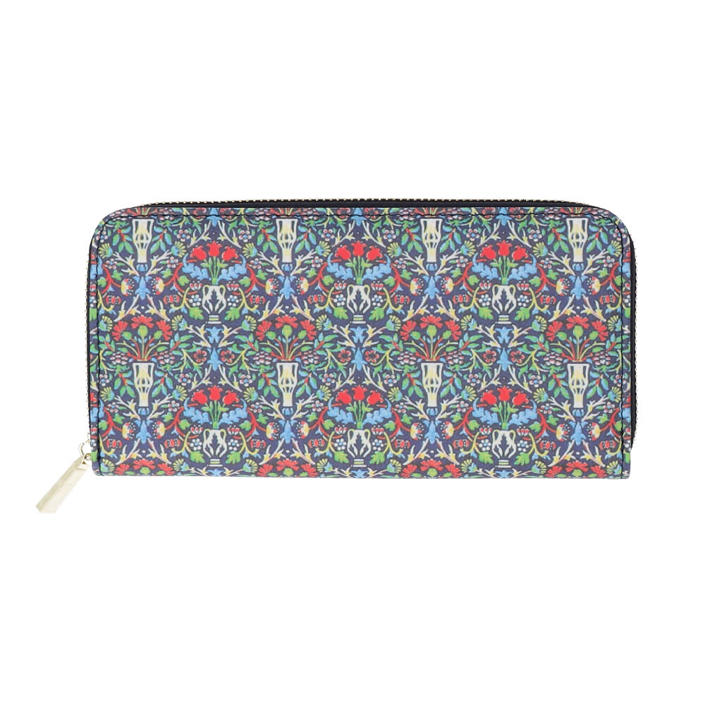 BACKYARD FAMILY「長財布 レディース ラウンドファスナー 通販 ロングウォレット 財布 さいふ サイフ ウォレット」|財布|ブルー1