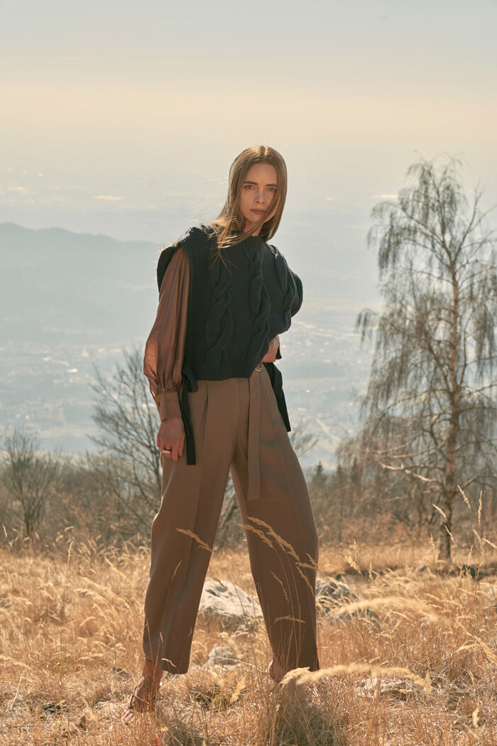 BACKYARD FAMILY「MIND マインド ベルトワイドパンツ 通販 ワイド パンツ ズボン 長ズボン ロングパンツ」|その他|