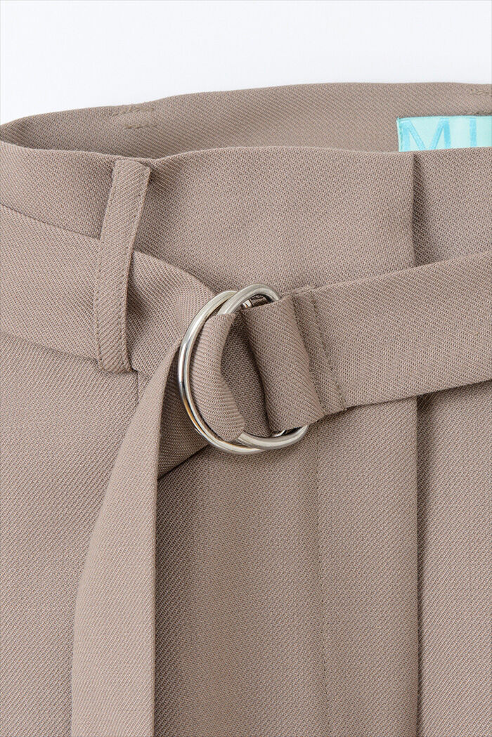 BACKYARD FAMILY「MIND マインド ベルトワイドパンツ 通販 ワイド パンツ ズボン 長ズボン ロングパンツ」|その他|