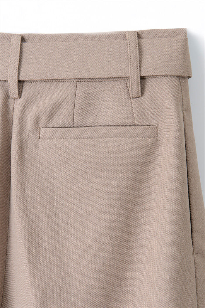 BACKYARD FAMILY「MIND マインド ベルトワイドパンツ 通販 ワイド パンツ ズボン 長ズボン ロングパンツ」|その他|