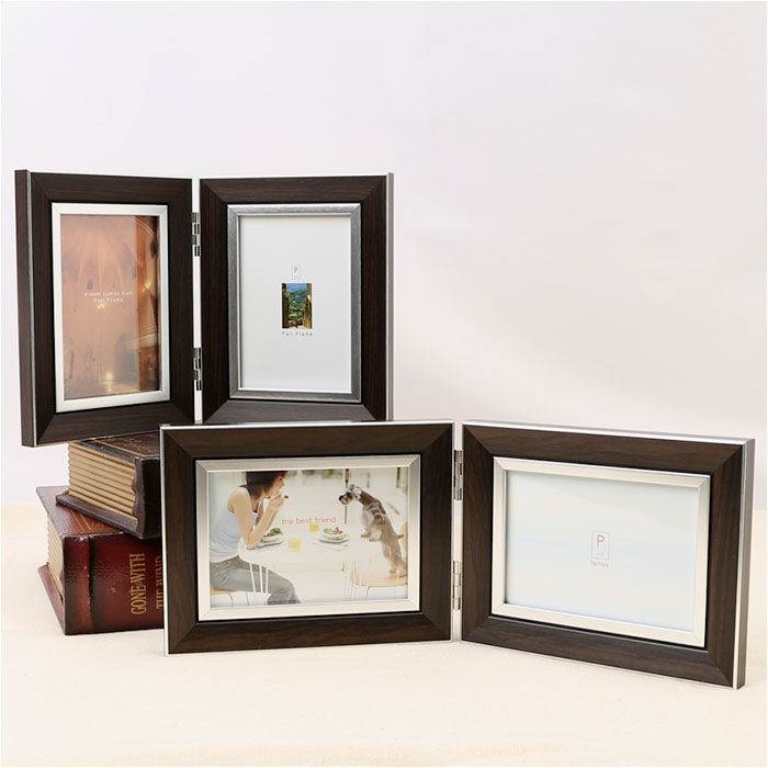 BACKYARD FAMILY「写真立て 複数 通販 フォトフレーム l判 2面 フォトスタンド ペアフレーム フレーム 額縁」|その他|