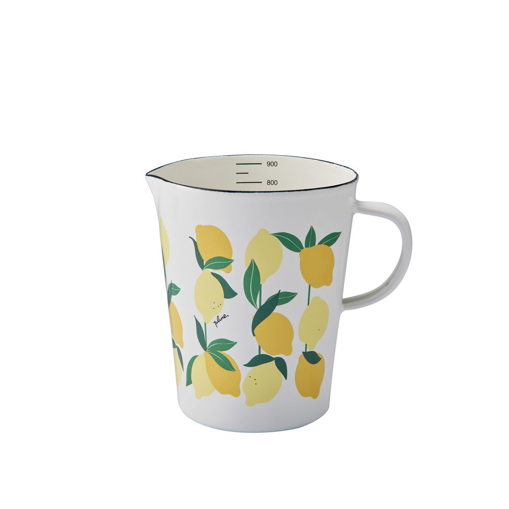 BACKYARD FAMILY「ホーロー 計量カップ Lサイズ 通販 メジャーカップ ほうろう 耐熱 ホーロー製 目盛り付き」|食器・キッチングッズ|ホワイト3