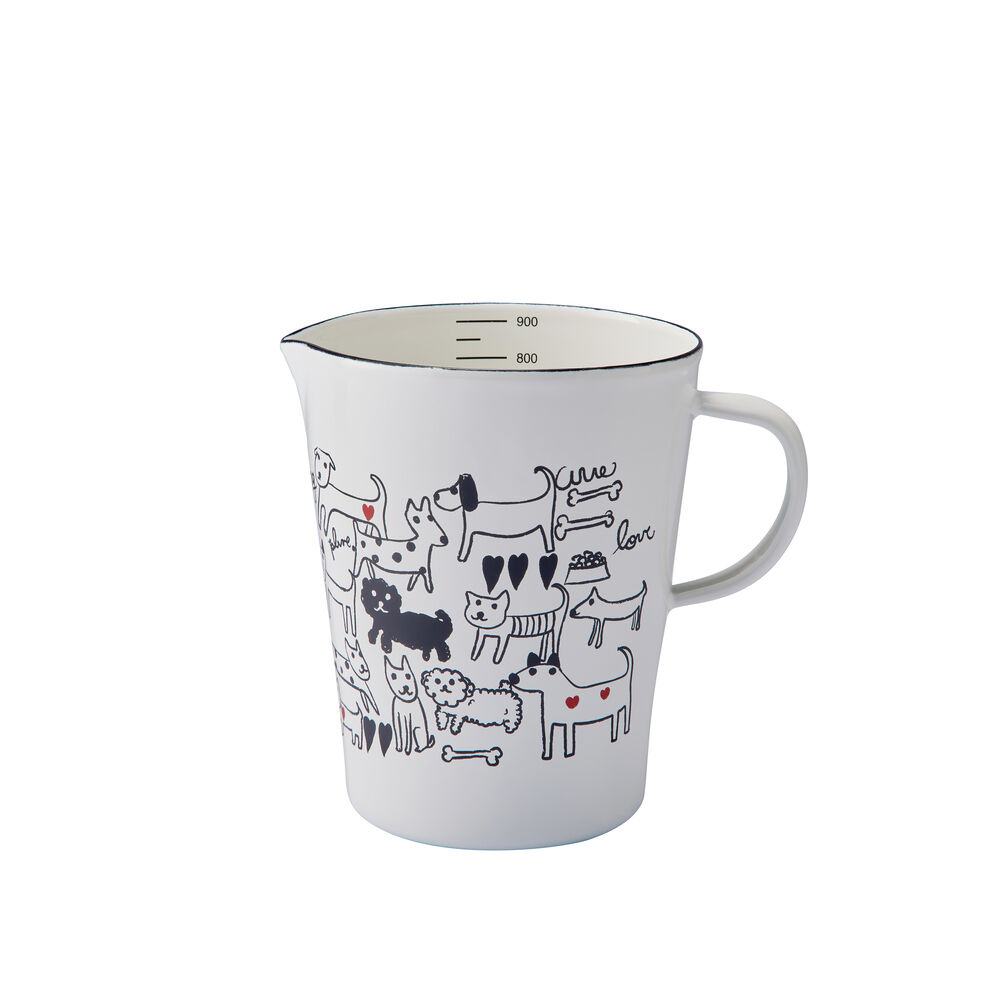 BACKYARD FAMILY「ホーロー 計量カップ Lサイズ 通販 メジャーカップ ほうろう 耐熱 ホーロー製 目盛り付き」|食器・キッチングッズ|ホワイト4