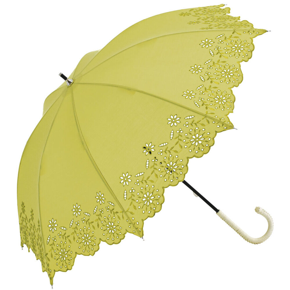 BACKYARD FAMILY「ビコーズ 日傘 長傘 通販 because 傘 B-943580 レディース おしゃれ UVカット」|傘|グリーン1