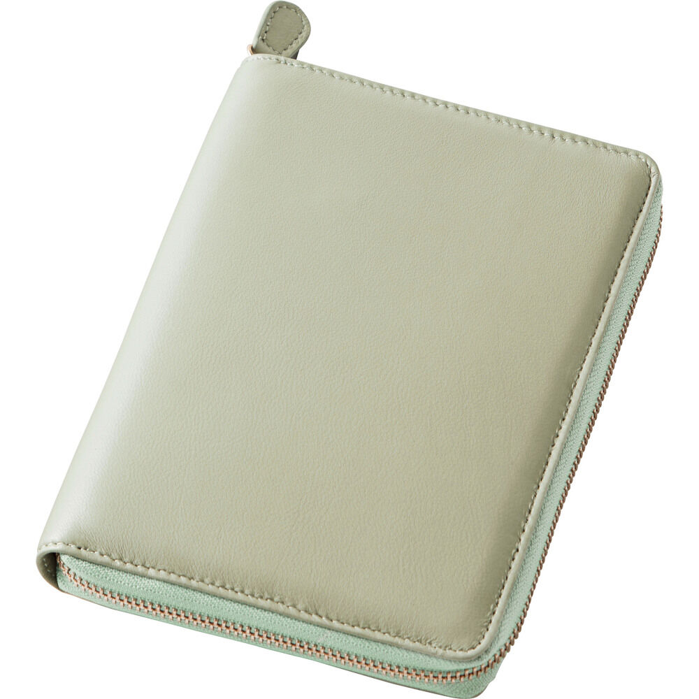 BACKYARD FAMILY「お薬手帳 ケース 通販 おくすり カバー レザー 本革 お薬手帳ケース おくすり手帳 保険証ケース」|その他|グリーン1