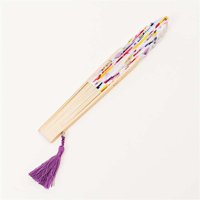 BACKYARD FAMILY「扇子 通販 花柄 フラワー扇子 せんす フラワー ボックス入り お洒落 タッセル付き 暑さ対策」|その他|