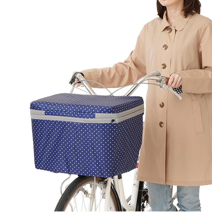 BACKYARD FAMILY「自転車 かご カバー 前 通販 前かごカバー カゴカバー かごカバー 2段 撥水 はっ水」|その他|