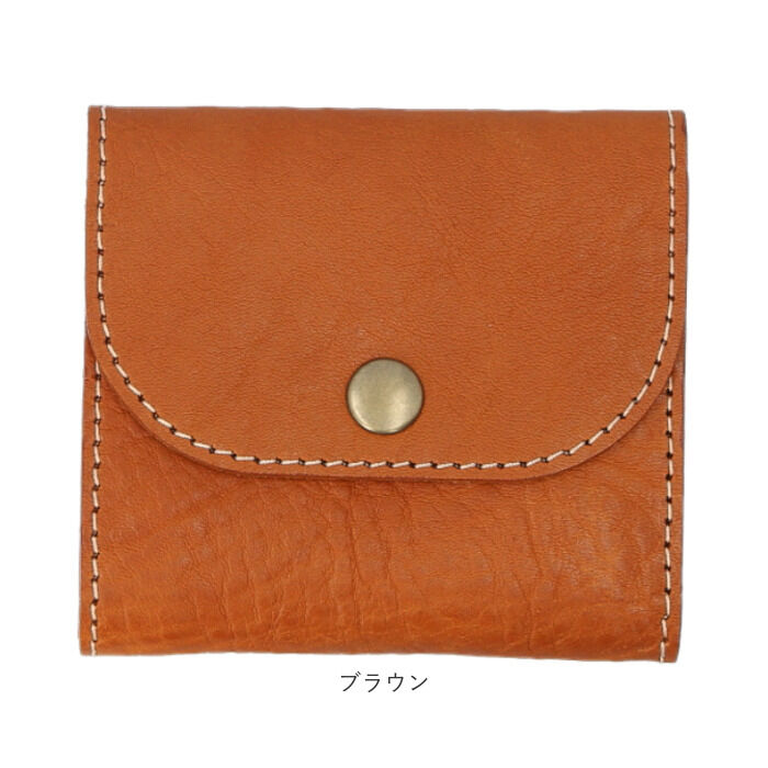 BACKYARD FAMILY「Native Creation 財布 通販 日本製 栃木レザー コンパクト財布 三つ折り お財布」|財布|