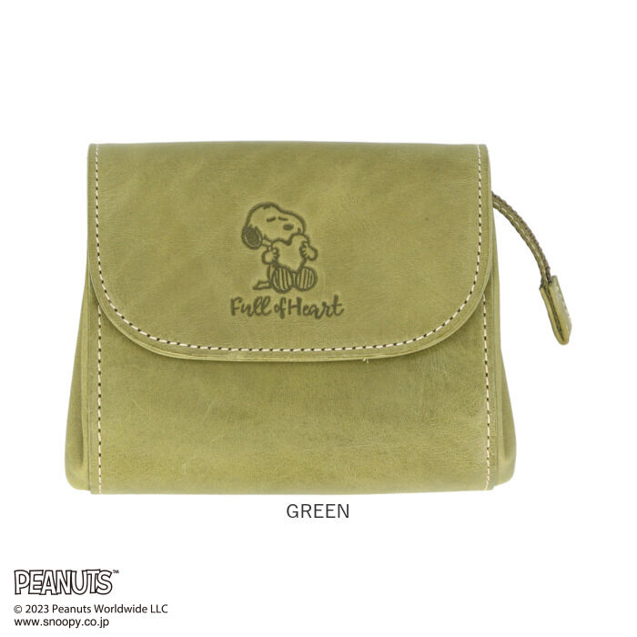 BACKYARD FAMILY「スヌーピー 財布 本革 ミニ財布 通販 お財布ポーチ SNOOPY さいふ サイフ PEANUTS」|財布|