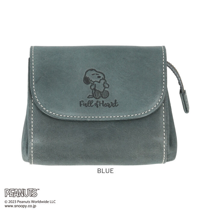 BACKYARD FAMILY「スヌーピー 財布 本革 ミニ財布 通販 お財布ポーチ SNOOPY さいふ サイフ PEANUTS」|財布|