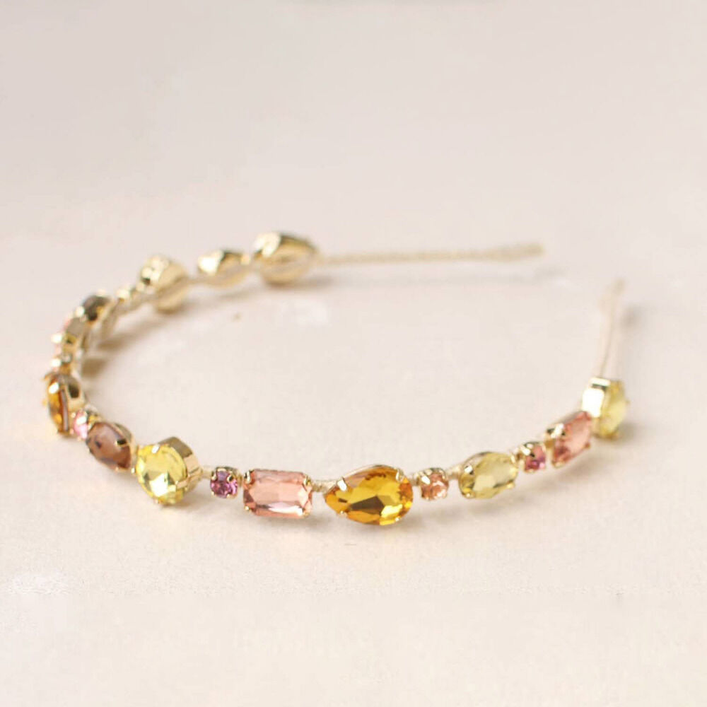 BACKYARD FAMILY「Rora カチューシャ 通販 キラキラ ビジュー 68172302 髪飾り ヘッドドレス 子供」|その他|ゴールド1